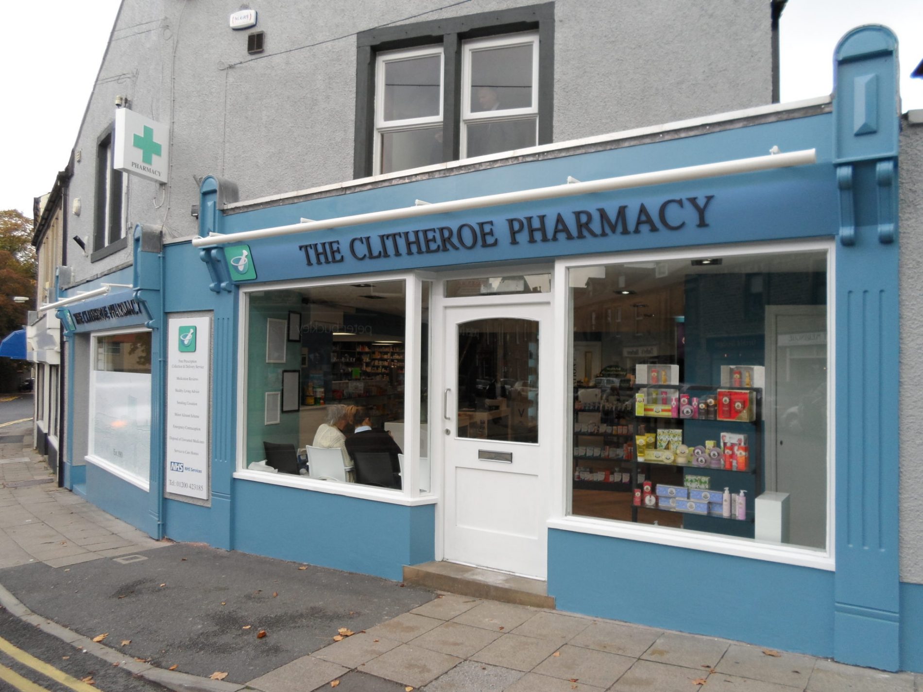 pharmacy shop front